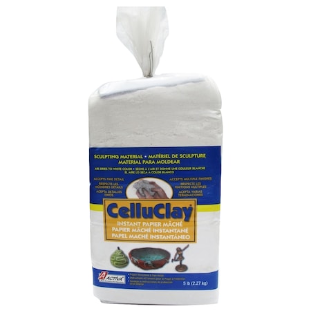 Activa Celluclay Bright White, 5 lbs. 205